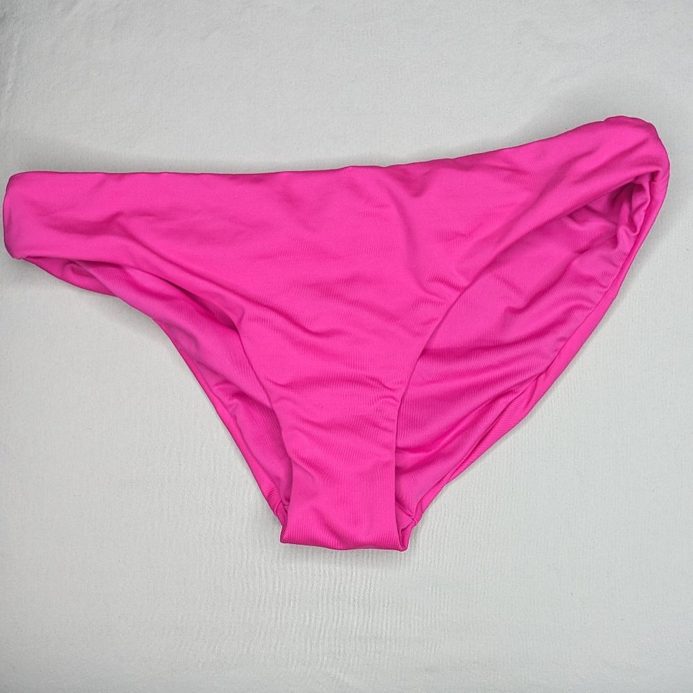 Pink Magenta Swim Bikini Bottoms (XS) Victoria's Secret